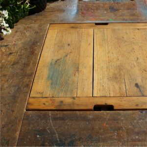 Seltene antike Werkbank – Bild 3