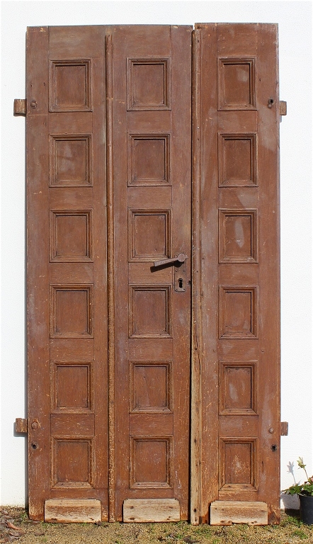 Alte Haustüre zweiflüglig von 1850
