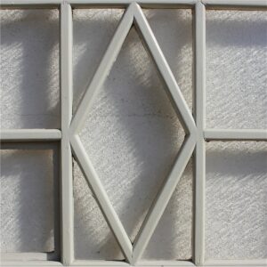 Alte Wohnungstüre mit "Klönfensterle" und Oberlicht um 1920 – Bild 5